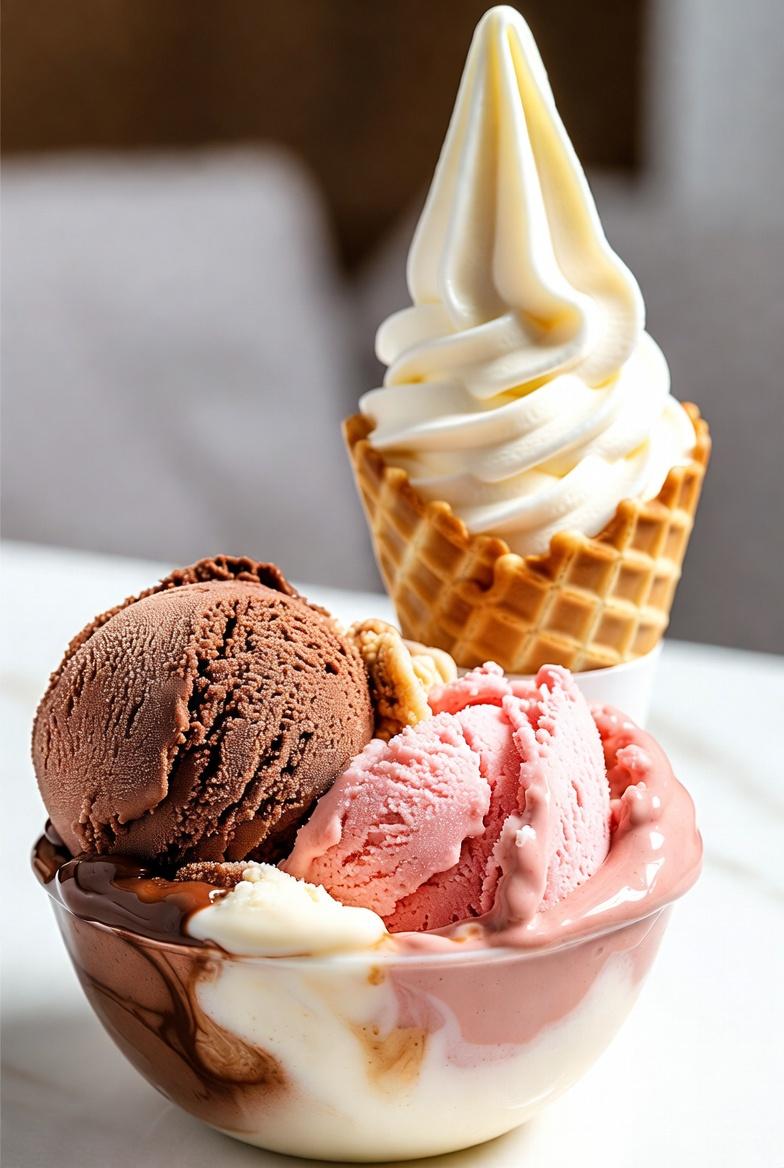 Soft Serve vs. Gelato: What's the Real Difference?